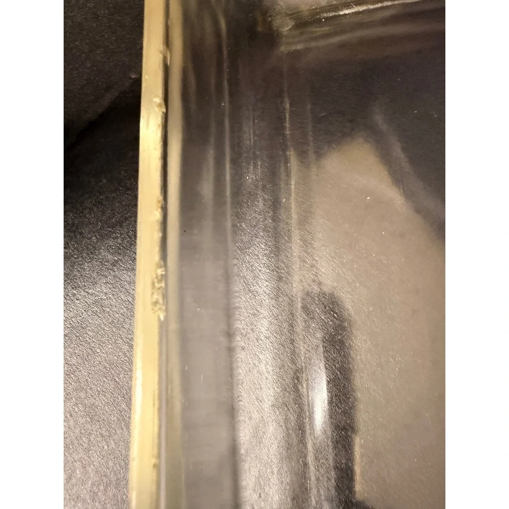 Vintage Pyrex 231 Clear Glass Rectangular Baking Dish 1.5 Quart Roaster Pan